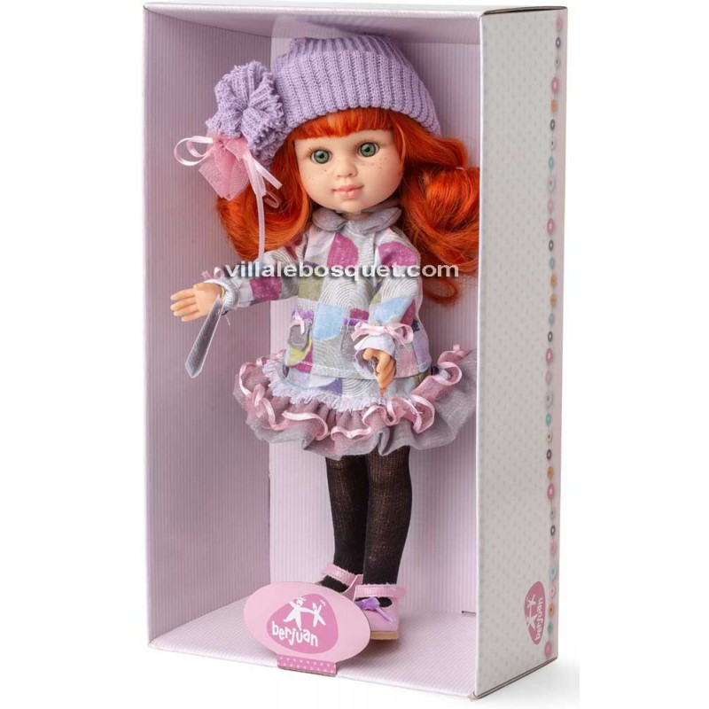 Poupée Berjuan Boutique Sofia - 30 Cm, Cheveux Marrons, En Boîte, Neuve (Espagne)
