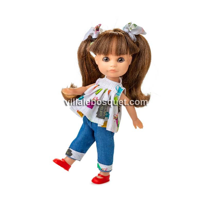 Poupée Barbie Brune en Mini Robe à Paillettes Ciel - MATTEL HJR95