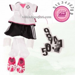 ENSEMBLE FOOT POUR FILLES - vêtement Götz pour poupées