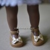 Les belles chaussures de poupées Wagner en cuir véritable
