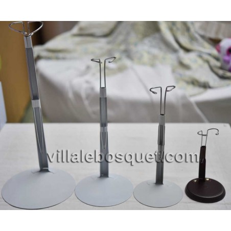 Support de poupée en métal 2275 en noir pour type Barbie - Dolls And