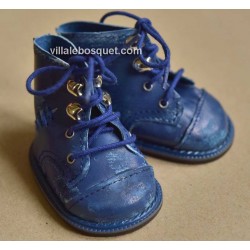 CHAUSSURES WAGNER EN CUIR BOTTINES USEES - chaussures de poupées