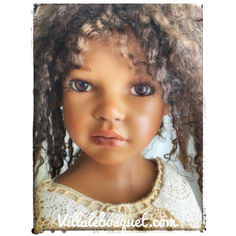 Poupée Reborn en silicone véritable lavable de 45,7 cm pour fille