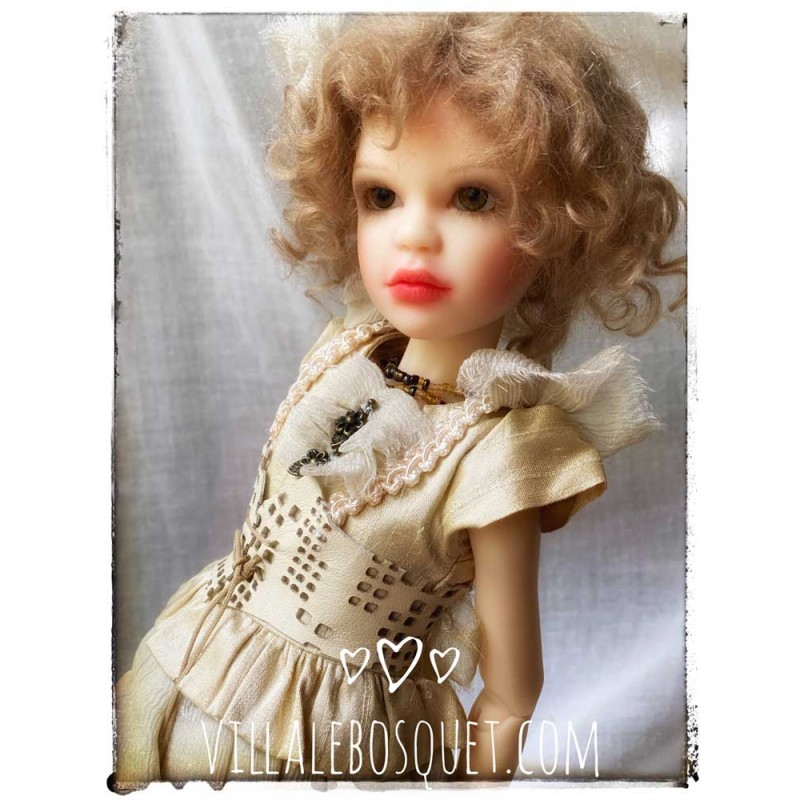 POUPON DE COLLECTION Annette Himstedt Poupée Siri 78 Cm. État Parfait