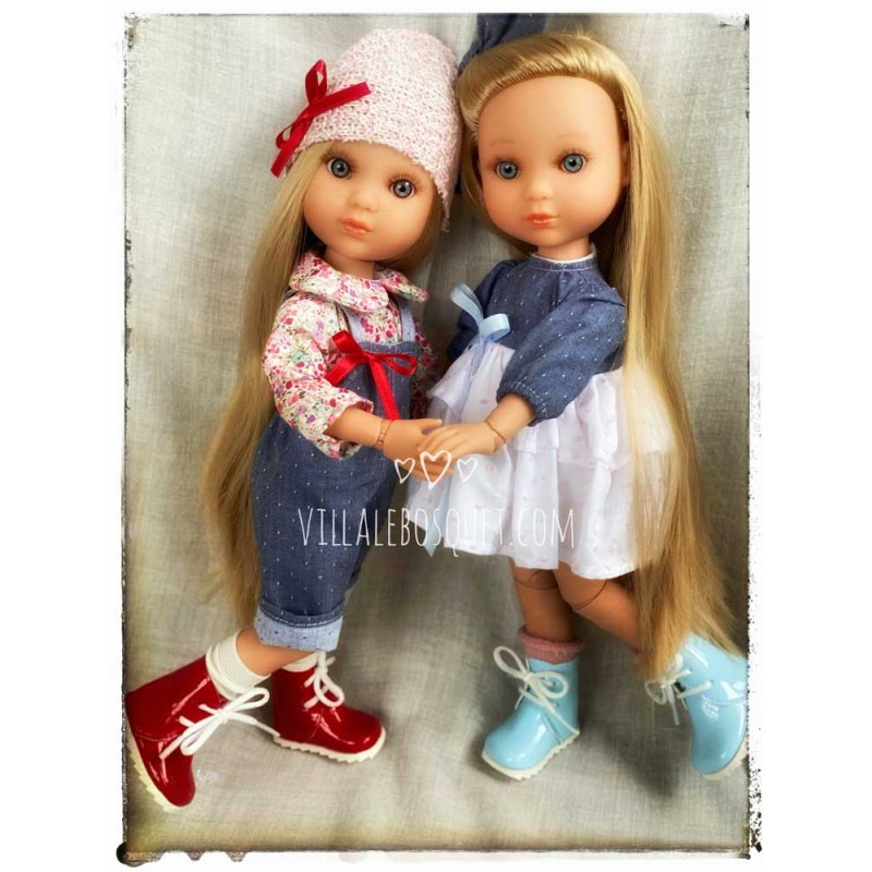 Poupée adolescente Berjuan - Irène - Rose - 22 cm - Possibilité d