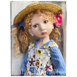 CLEMENTINE ZWERGNASE POUPEE D'ARTISTE COLLECTION RETRO