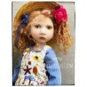 CLEMENTINE ZWERGNASE POUPEE D'ARTISTE COLLECTION RETRO