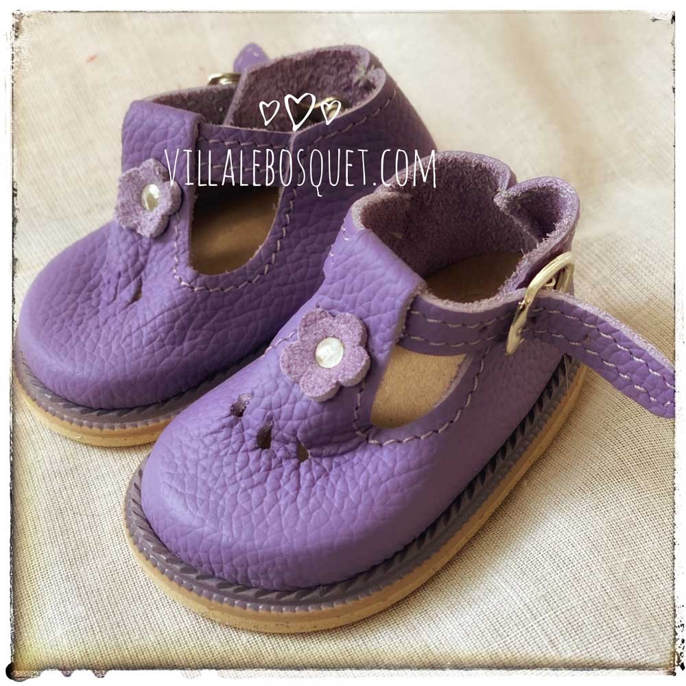 Baskets en cuir et tweed marron avec lacets
