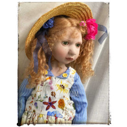 CLEMENTINE ZWERGNASE POUPEE D'ARTISTE COLLECTION RETRO