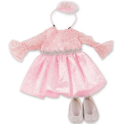 Lot De 20 Vêtements Et Accessoires Pour Poupée 29 Cm - Robes, Hauts, Pantalons, Chaussures, Pour Jeu Créatif Enfant