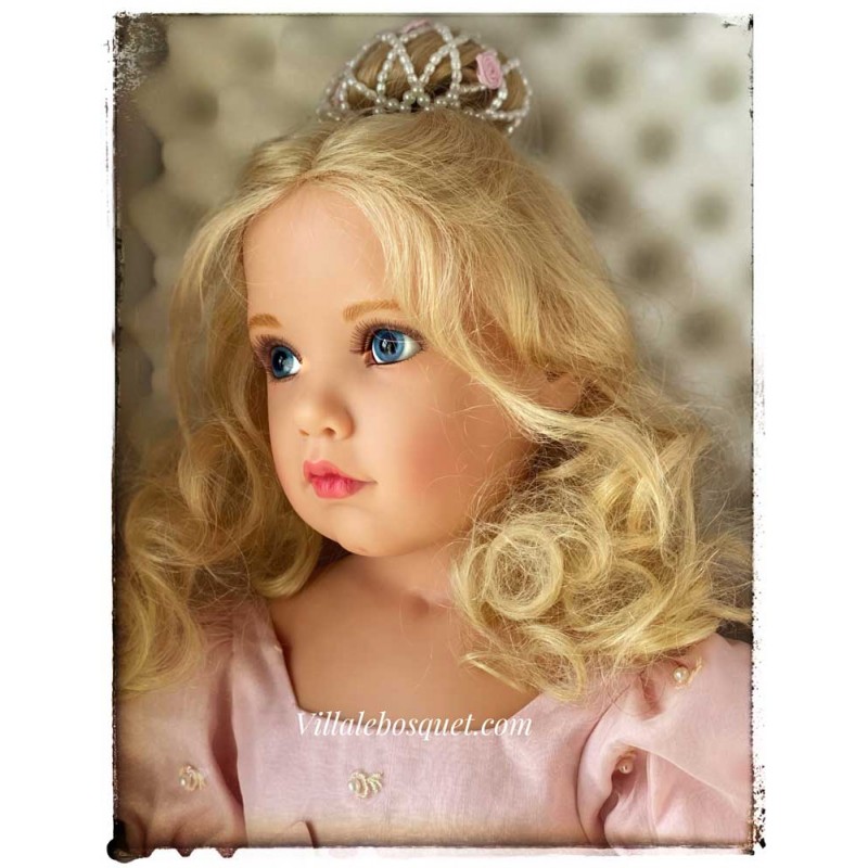 Poupée Hildegard Gunzel 54 Cm - Vinyle - Cheveux Blonds - Assez Bon état