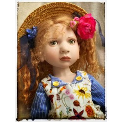 CLEMENTINE ZWERGNASE POUPEE D'ARTISTE COLLECTION RETRO