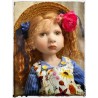 CLEMENTINE ZWERGNASE POUPEE D'ARTISTE COLLECTION RETRO