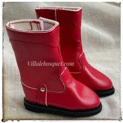BOTTES ROUGES - CHAUSSURES...