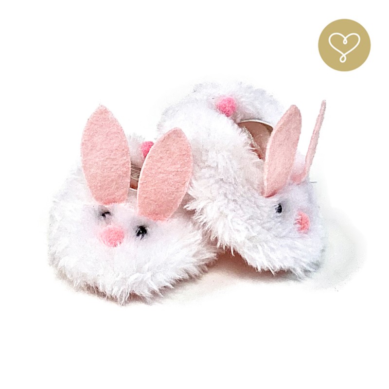 CHAUSSONS LAPIN POUR LES POUPEES LULLU DOLLS CHAUSSONS LAPIN POUR LES POUPEES LULLU DOLLS