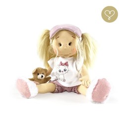 CHAUSSONS LAPIN POUR LES POUPEES LULLU DOLLS