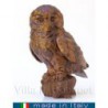CHOUETTE - figurine de collection - animal en bois