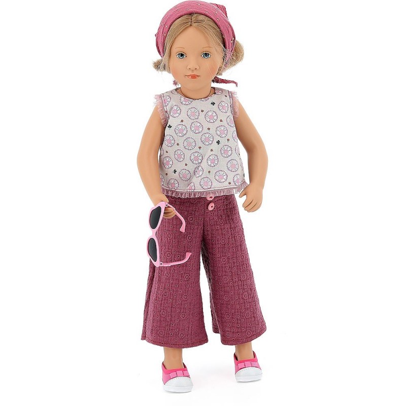 POUPÉE MINETTE EVA 27 CM PAR SYLVIA NATTERER - PETITCOLLIN 622709, VINYLE ARTISTIQUE