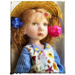 CLEMENTINE ZWERGNASE POUPEE D'ARTISTE COLLECTION RETRO