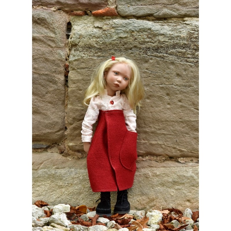 SILJA JUNIORDOLL ZWERGNASE 2023 - Poupée à jouer fabriquée en Allemagne SILJA JUNIORDOLL ZWERGNASE 2023 - Poupée à jouer fabriquée en Allemagne