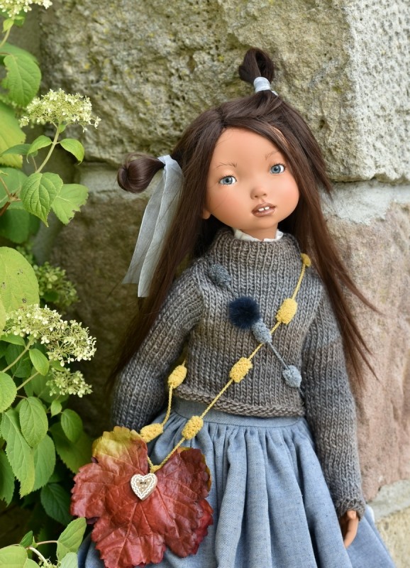 Poupée De Collection Zwergnase Ava - Par Nicole Marschollek