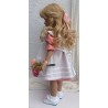 BLANDINE D'ANGELA SUTTER - poupée d'artiste unique, 48 cm