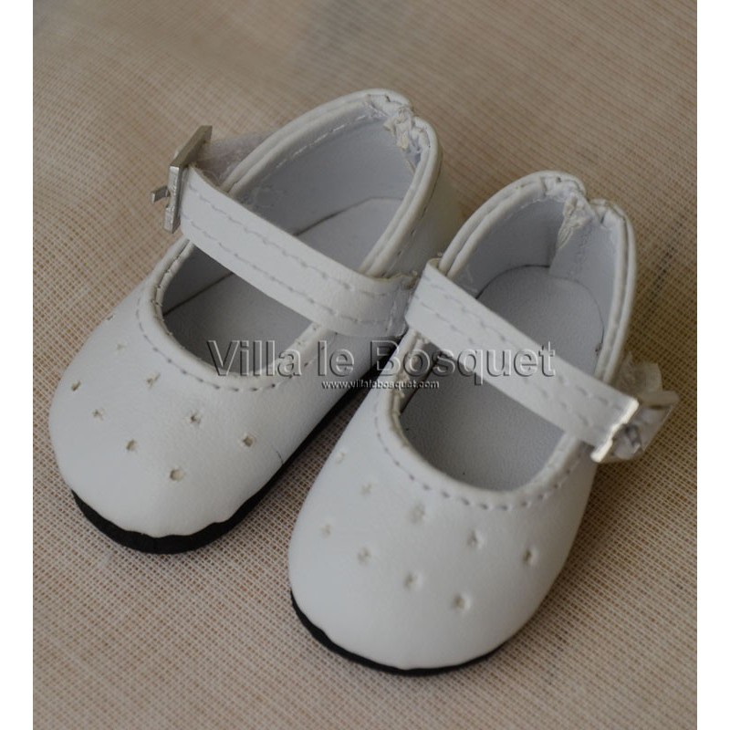 Chaussures Miniatures Pour Poupées 45 Cm - Bottines Rouges, Environ 7x3.8 Cm, Accessoire Habillage