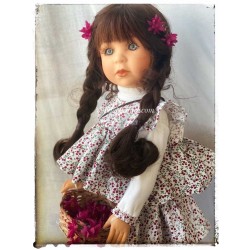 FIORELLA D'ANGELA SUTTER - poupée d'artiste unique, 48 cm