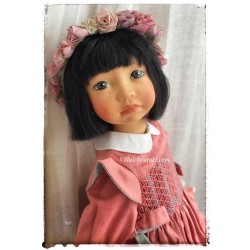 KAILIN D'ANGELA SUTTER - poupée d'artiste unique, 48 cm