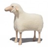 DECO MAISON MOUTON HARRIET - déco-mouton en bois et peluche