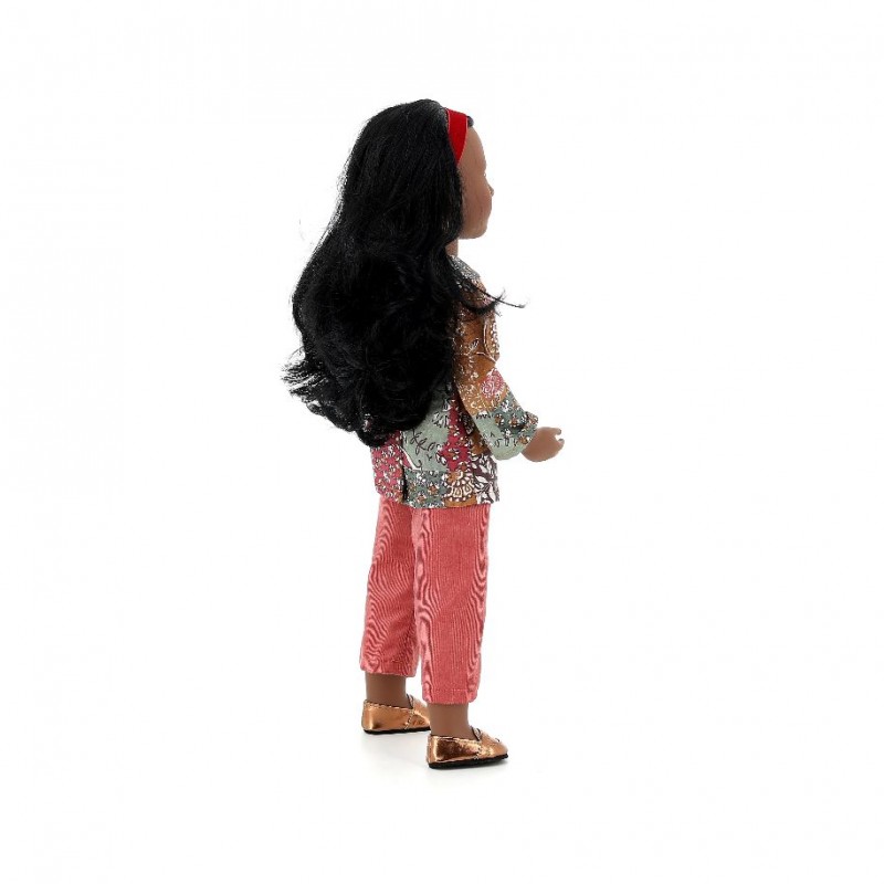 PETITCOLLIN - Poupée Finouche - Noémie 48 cm - Poupée pour enfant - Créer par Sylvia Natterer