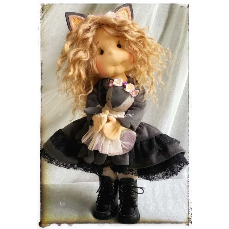 Lulludolls, Poupées à jouer en tissu de qualité supérieure, fabriquée à la main en Pologne.
