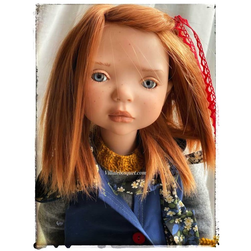 Poupée D'artiste De Collection JuraDolls, 35 Cm, Papier Mâché, Fait Main Lituanie