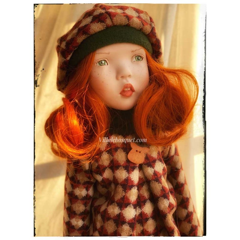 KLINNA Figurine En Bois Secouant | Petite Poupée En Bois