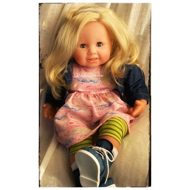 SCHILDKRÖT POUPEE KLARA BLONDE 18 - poupée à jouer fabriquée en Allemagne