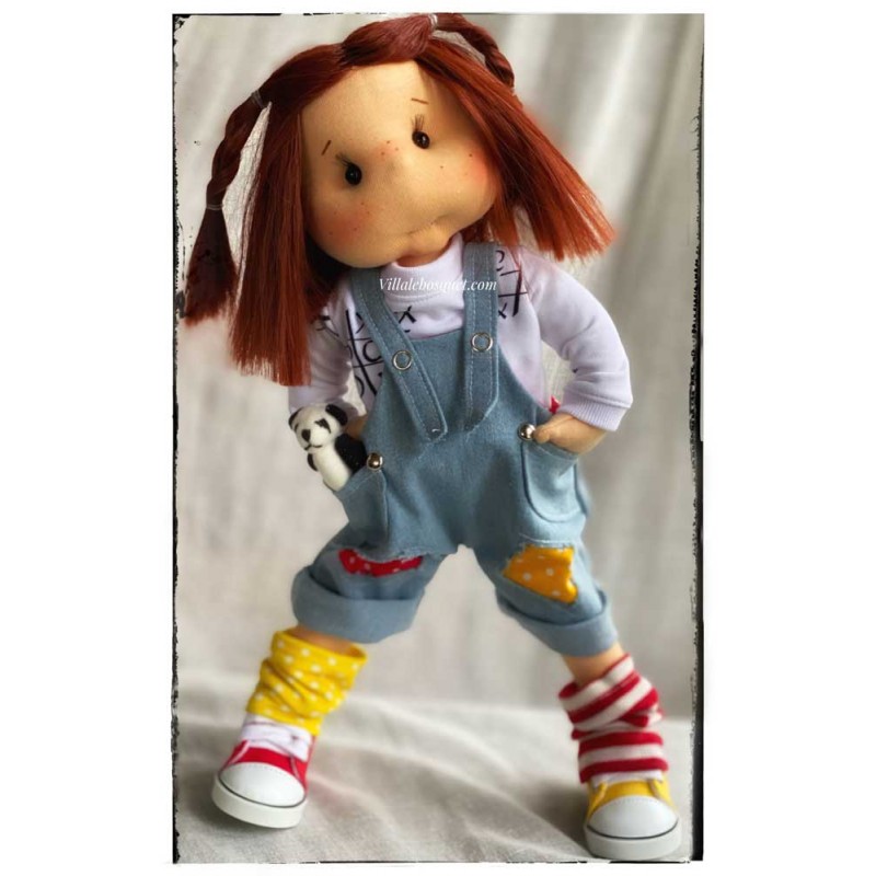 Lullu Dolls, Poupées à jouer en tissu de qualité supérieure, fabriquée à la main en Pologne