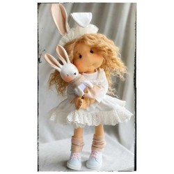 Lulludolls, high-quality fabric dolls, handmade in Poland.