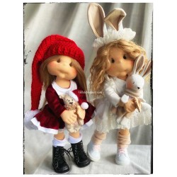 Lulludolls, high-quality fabric dolls, handmade in Poland.