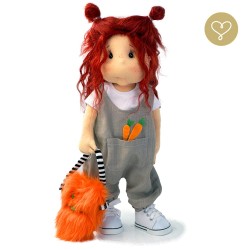 Lulludolls, high-quality fabric dolls, handmade in Poland.