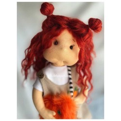 Lulludolls, high-quality fabric dolls, handmade in Poland.