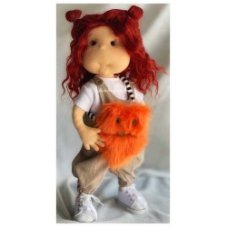 Lulludolls, high-quality fabric dolls, handmade in Poland.