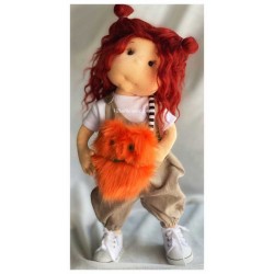 Lulludolls, high-quality fabric dolls, handmade in Poland.
