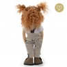 NELLY, 38 cm, Collectors doll with fingers, LULLU DOLLS CLOTH DOLL