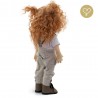 NELLY, 38 cm, Collectors doll with fingers, LULLU DOLLS CLOTH DOLL