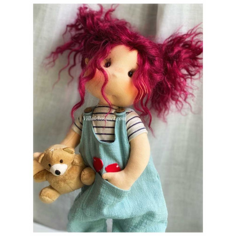 Lulludolls, high-quality fabric dolls, handmade in