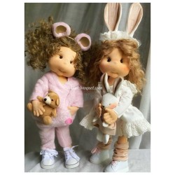 Lulludolls, high-quality fabric dolls, handmade in Poland.