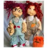 Lulludolls, high-quality fabric dolls, handmade in Poland.