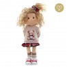 MIMI, 38 cm, Collectors doll with fingers, LULLU DOLLS CLOTH DOLL
