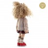 MIMI, 38 cm, Collectors doll with fingers, LULLU DOLLS CLOTH DOLL