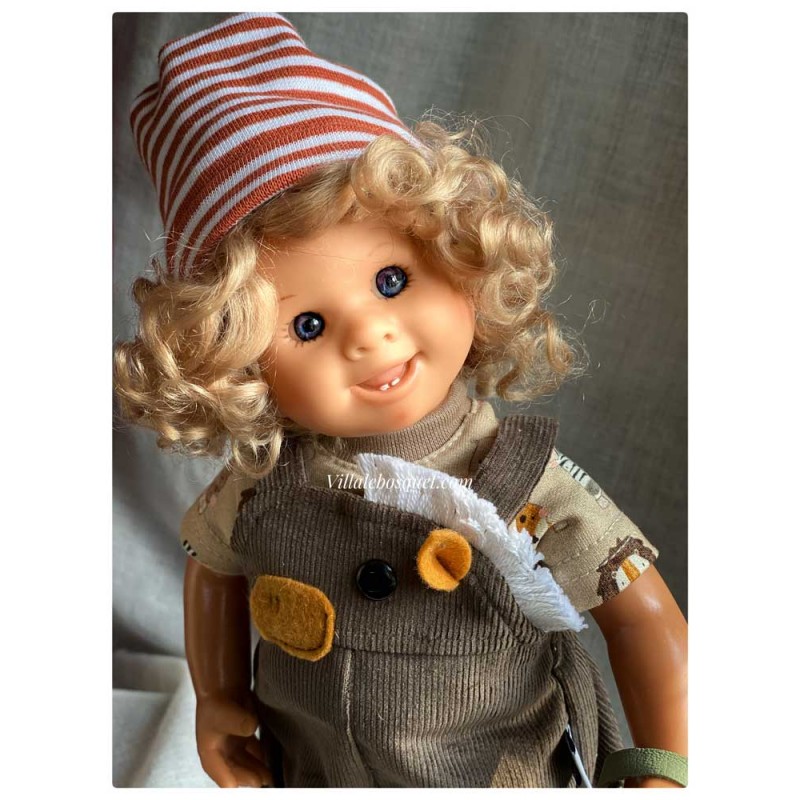 Ancienne poupée Raleigh Cellba Minerva Schildkrot 41 Cm Cheveux Moulée